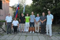 Sprejem za Polono in Kristjana, 1. avgust 2012